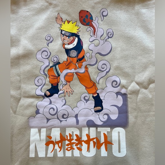 NARUTO UZUMAKI Anime HOODIES RELAXED FIT NEW Sizes S, M, L, XL New With Tag NWT - Picture 3 of 5